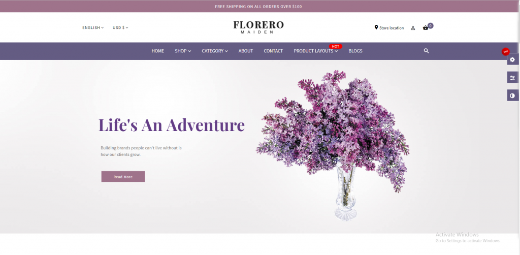 Leo Florero best free Prestashop themes 2019