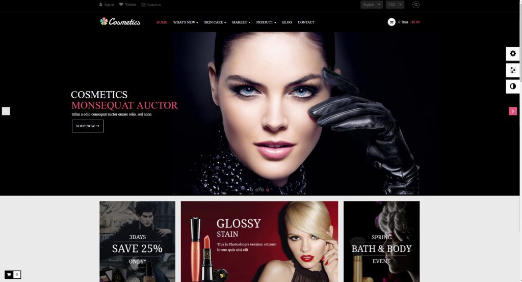 leo cosmetics prestashop theme