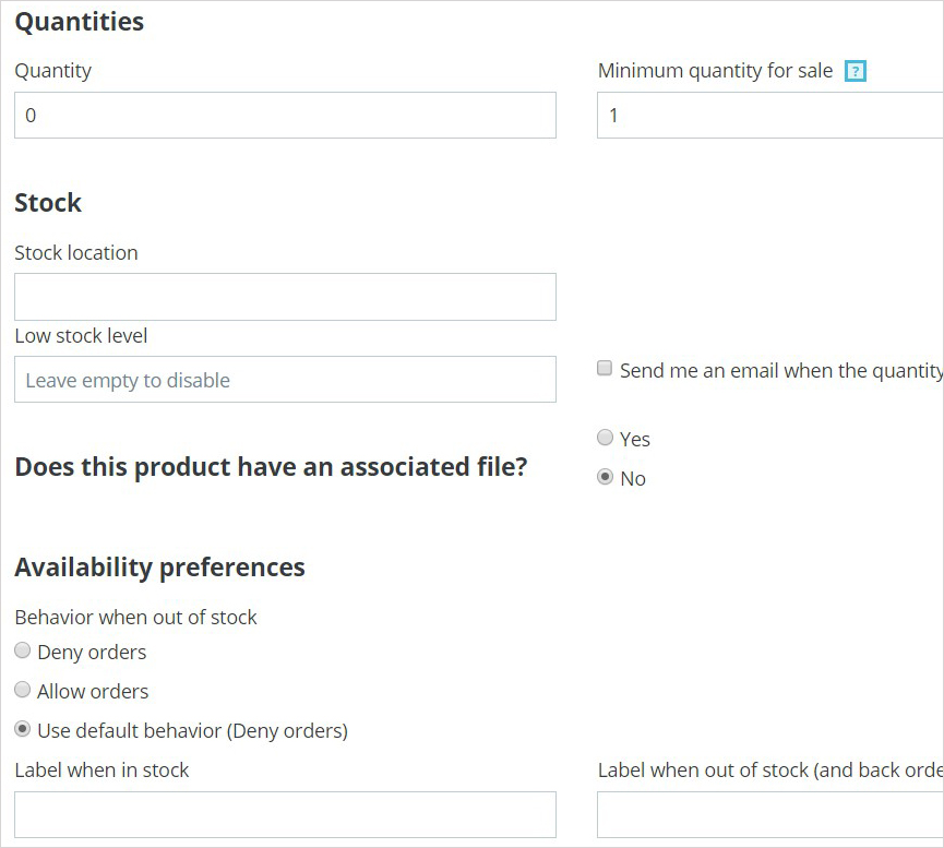 6.add virtual product quantity stock preferences