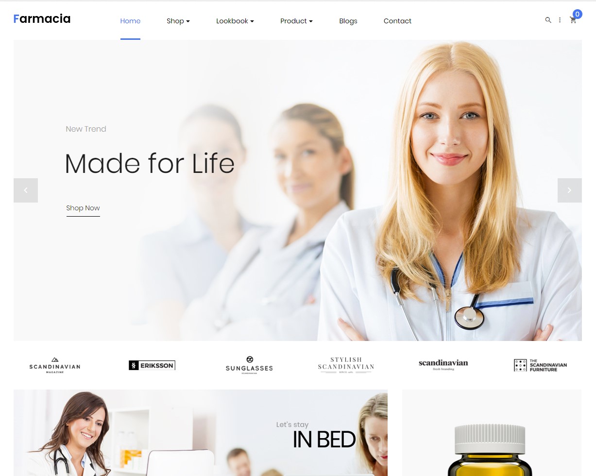 leo farmacia pharmacy prestashop theme - medical prestashop theme