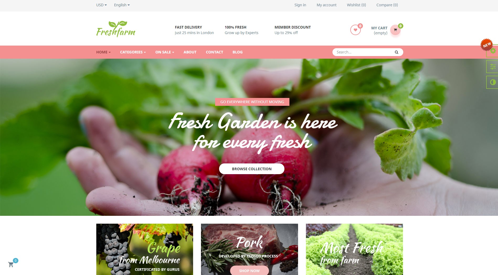 leo fresh farm organic food prestashop theme for health