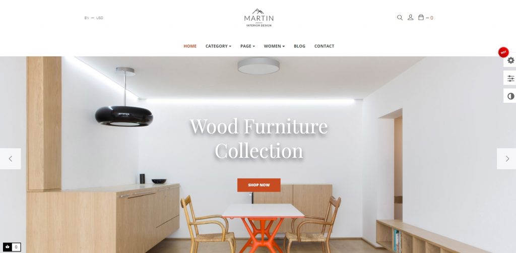 Leo Martin - best kitchen Prestashop 1.7 themes for Furniture, Interior, Home Decor store