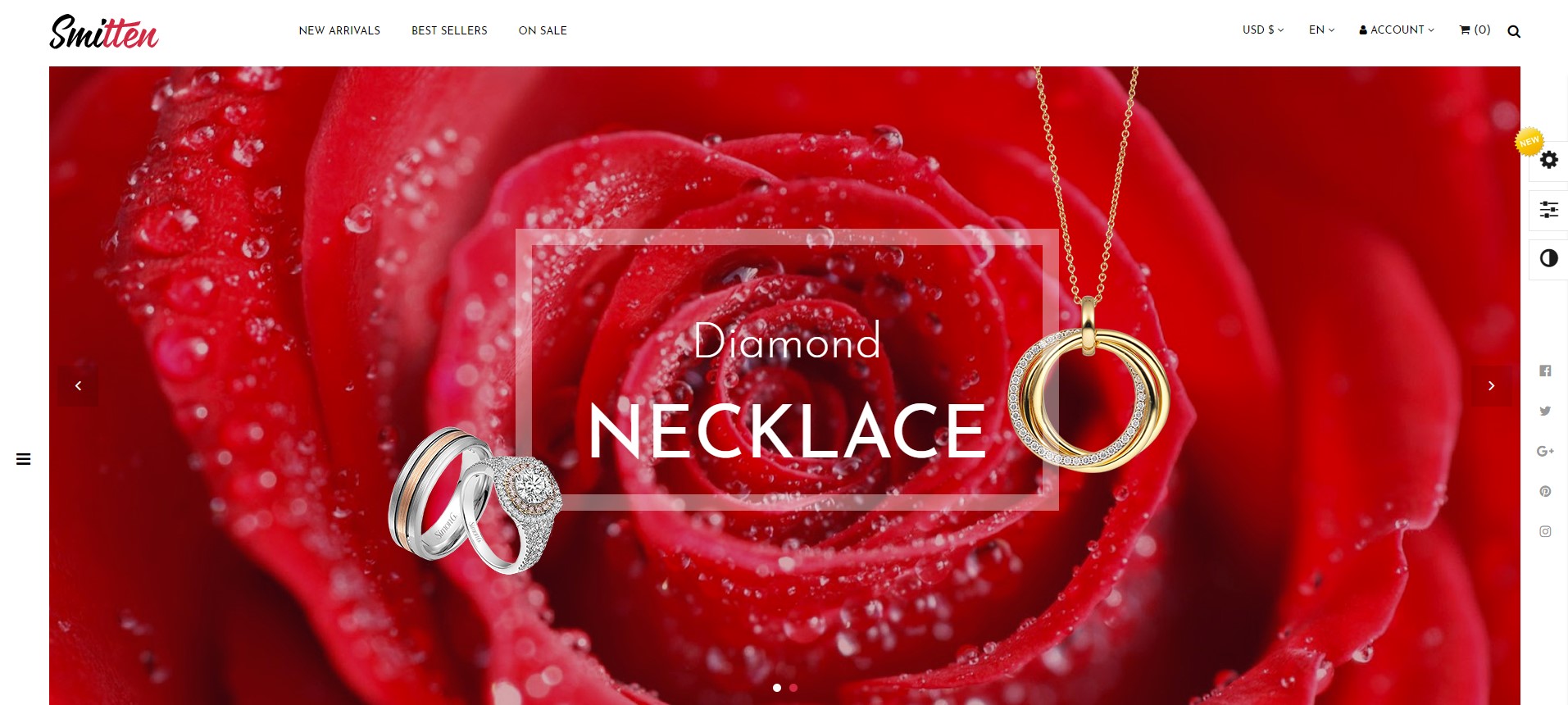 leo smitten jewelry prestashop business theme