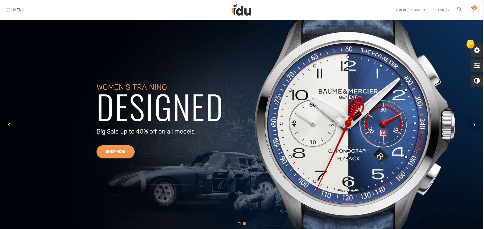 Bos Idu Watches Store PrestaShop Themes