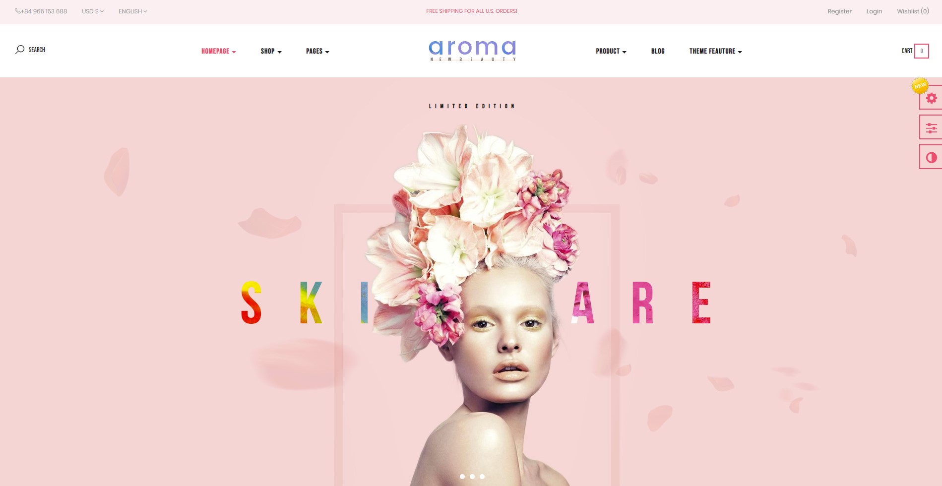leo arroma best prestashop 1.7 themes for cosmetics