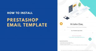 how to install prestashop email template