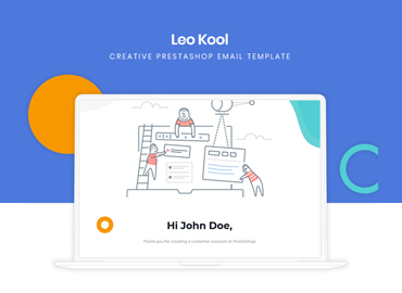 leo kool prestashop email template