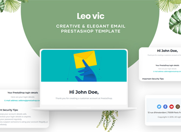 leo vic prestashop email template