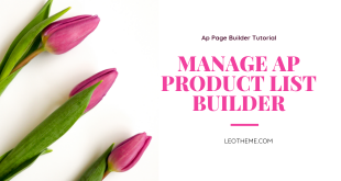 manage ap product list builder prestashop 1.7