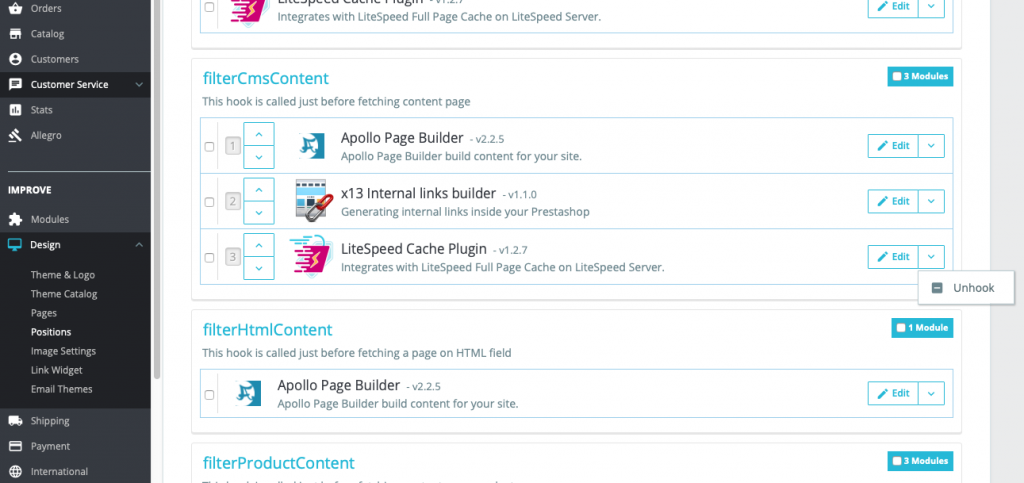 disable cache in litespeed cache module