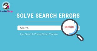 solve prestashop search errors with leo search prestashop module