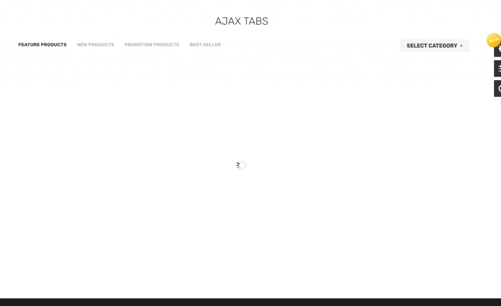 ajax magic tab