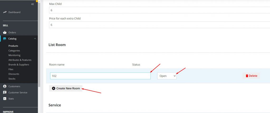 add room name in Ap Booking Module