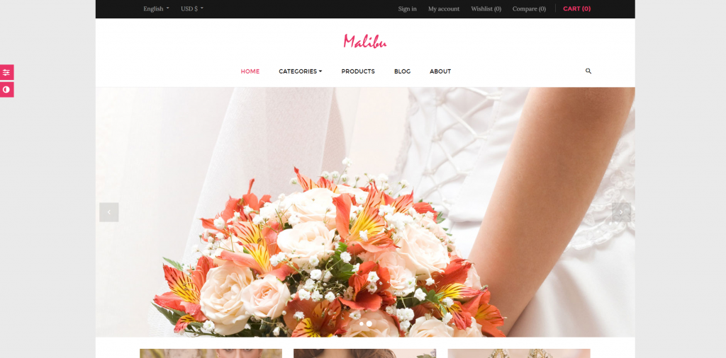 Leo Malibu Prestashop Theme Jewelry Free 1.7