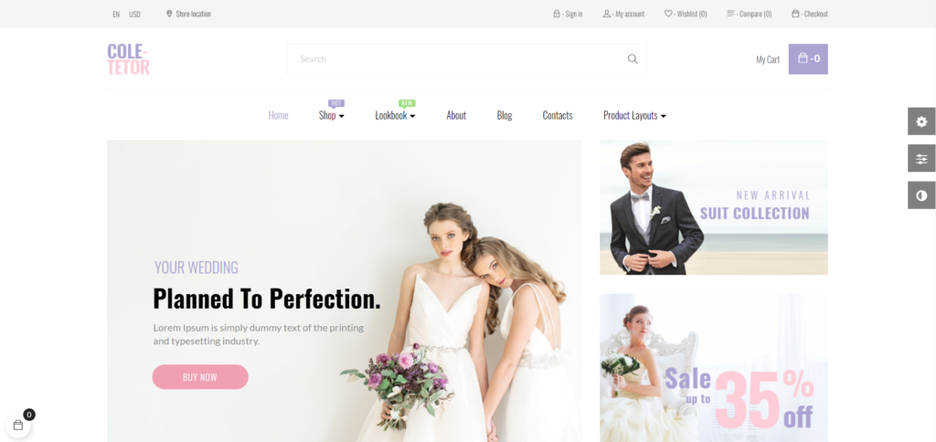 Leo Coletetor Wedding Fashion Prestashop Theme