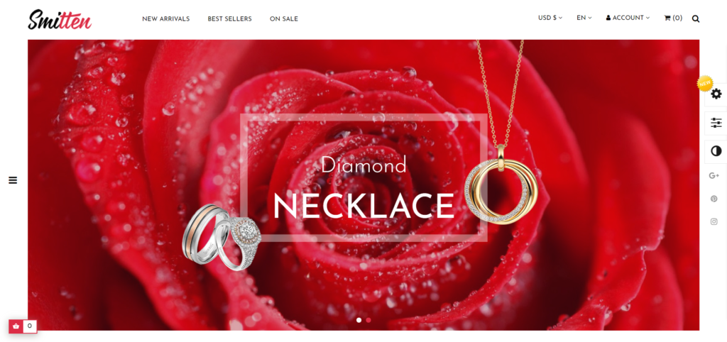 Leo Smitten Wedding Jewelry Prestashop Theme