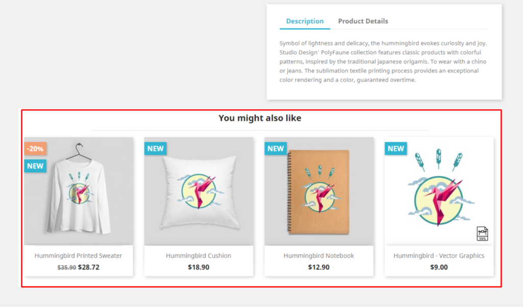 add related/ upsell product list into Prestashop 