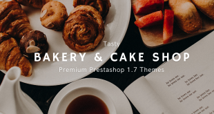 Most tasty Prestashop themes for Bakery & Cake Shop collection