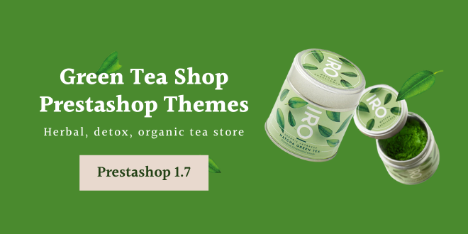 Green Tea Store Prestashop Themes 1.7