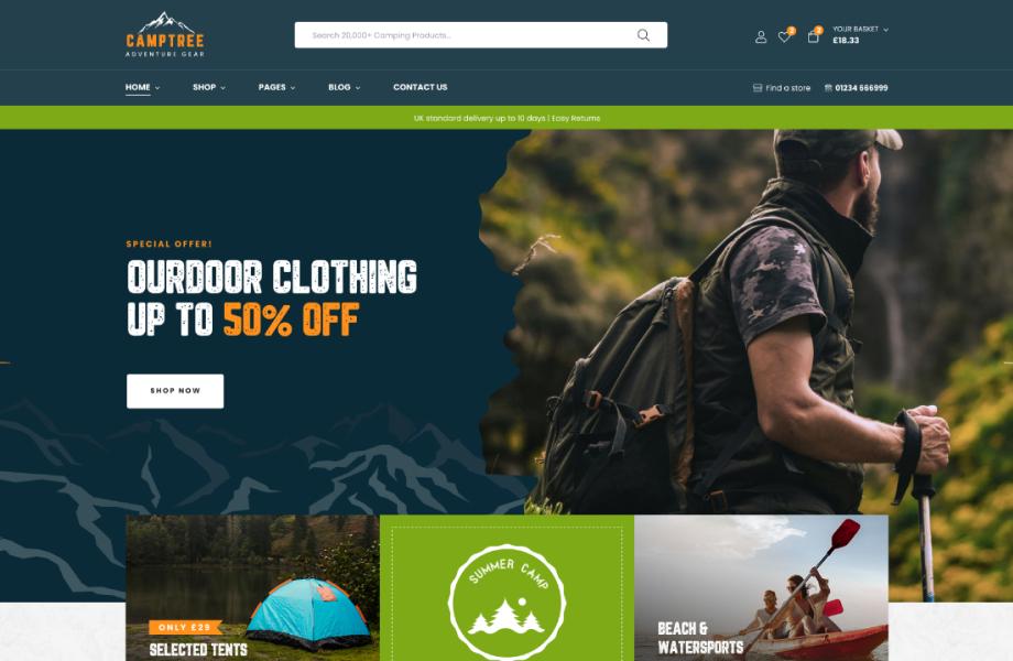 leo-camptree -camping-equipment-adventure-outdoor-gear-prestashop-theme