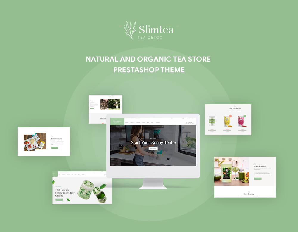 Leo Slimtea - Natural And Organic Tea Store Prestashop Theme