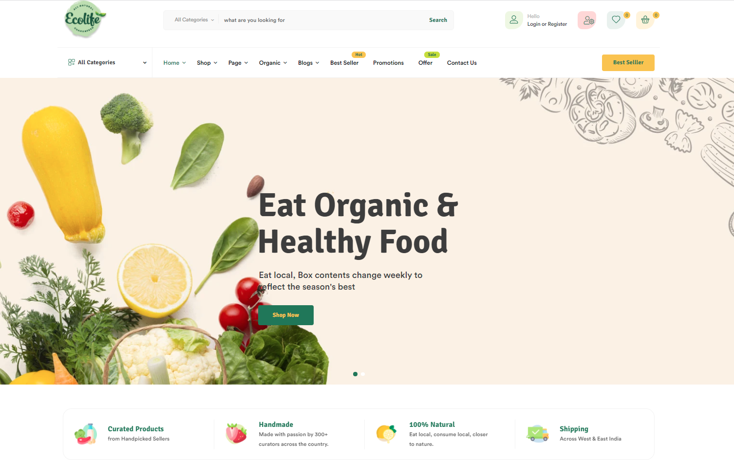 Leo Foodvegan - Organic Food & Supermarket