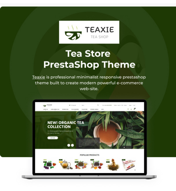 Teaxie - Tea Store PrestaShop Theme