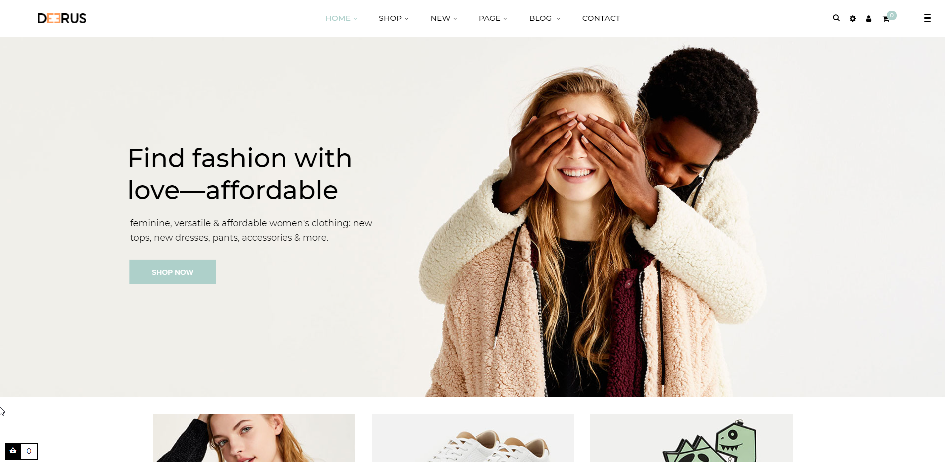 Bos Deerus Unisex Fashion and Accessories Theme