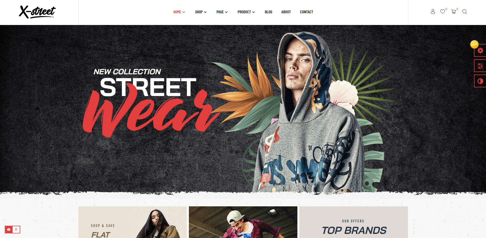 Leo Xstreet Street Style Prestashop Fashion Themes