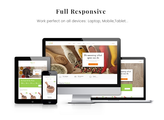 fully responsive design