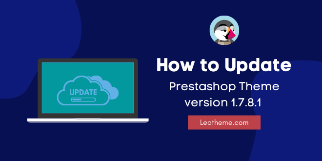 How to update Prestashop theme 1.7.8.1