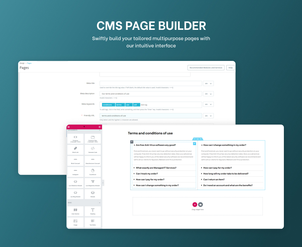 CMS Page Builder