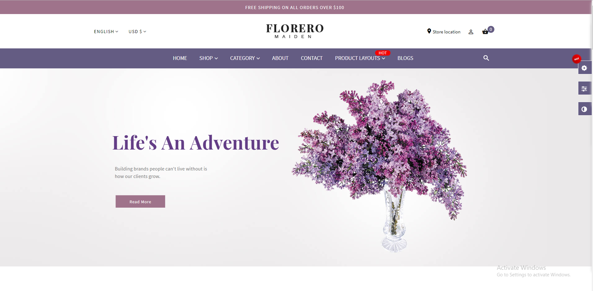 Leo Florero best free Prestashop themes