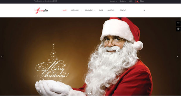 ap sweet noel best christmas prestashop themes 2018 - 2019