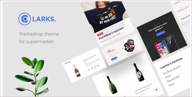 leo clark electronics prestashop themes