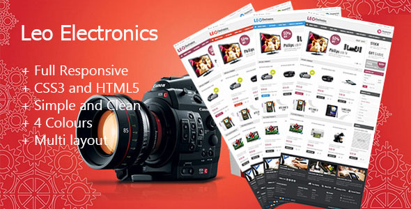 leo electronics prestashop theme