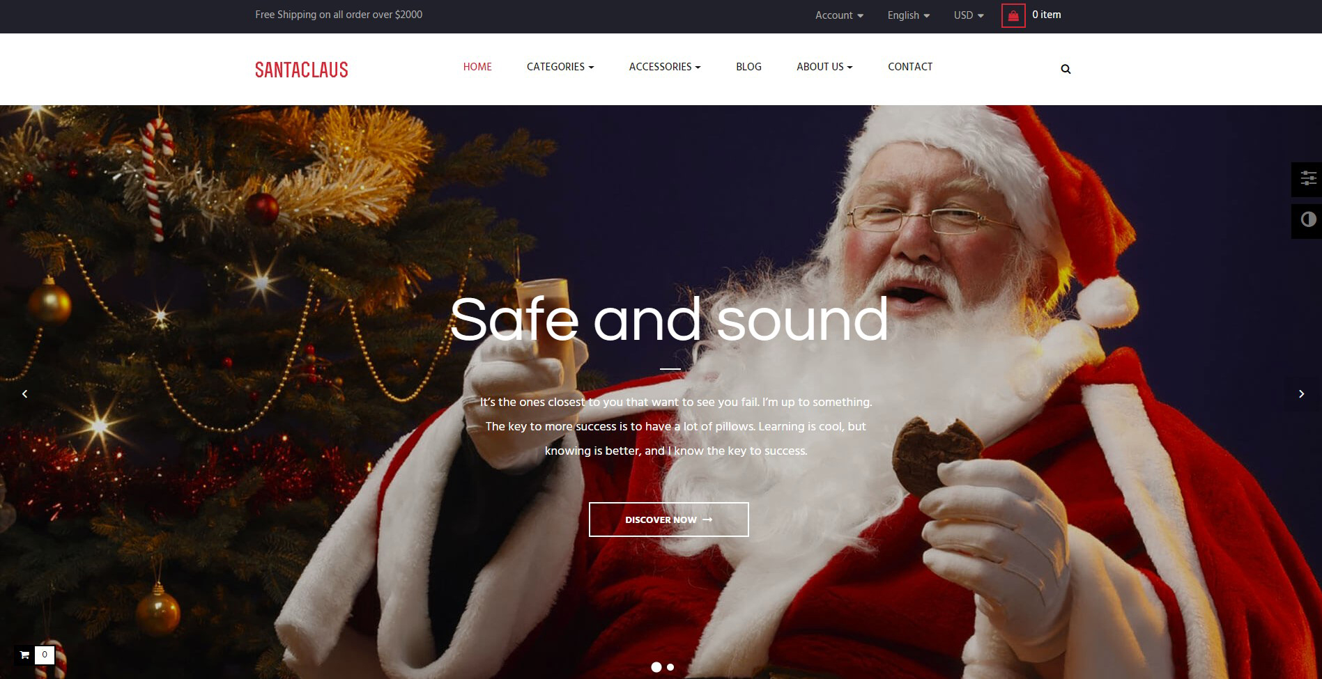 leo santa clause prestashop theme 2018