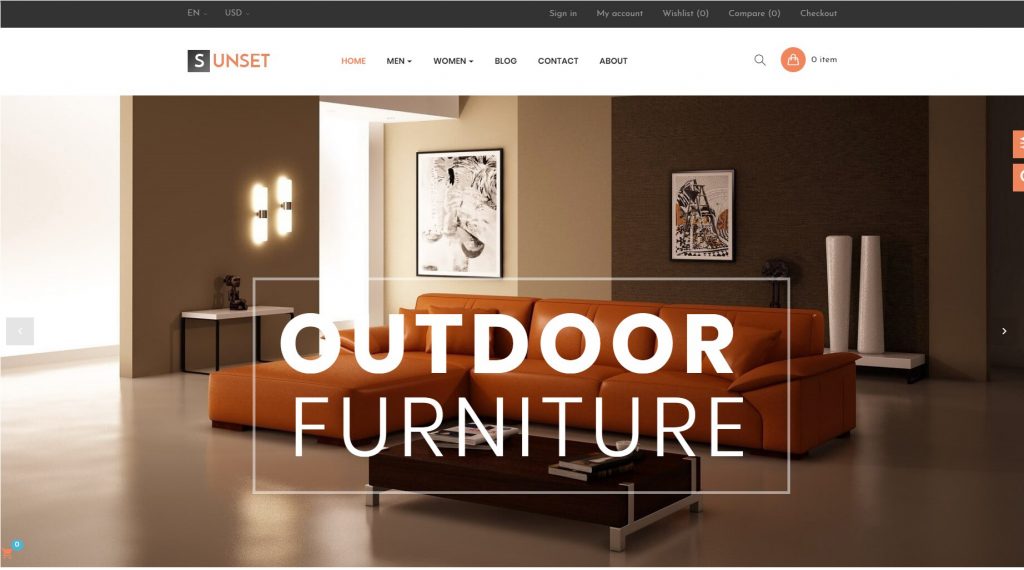 ap sunset best furniture prestashop themes