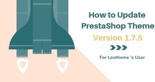 How to Update PrestaShop theme 1750