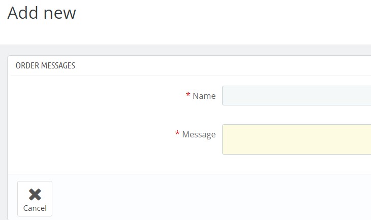 add new message for order prestashop 1.7