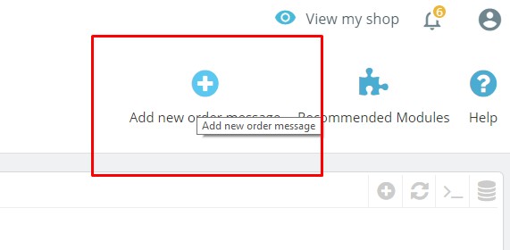 add new order message prestashop 1.7.5