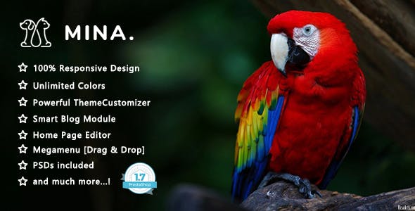 mina prestashop pet theme