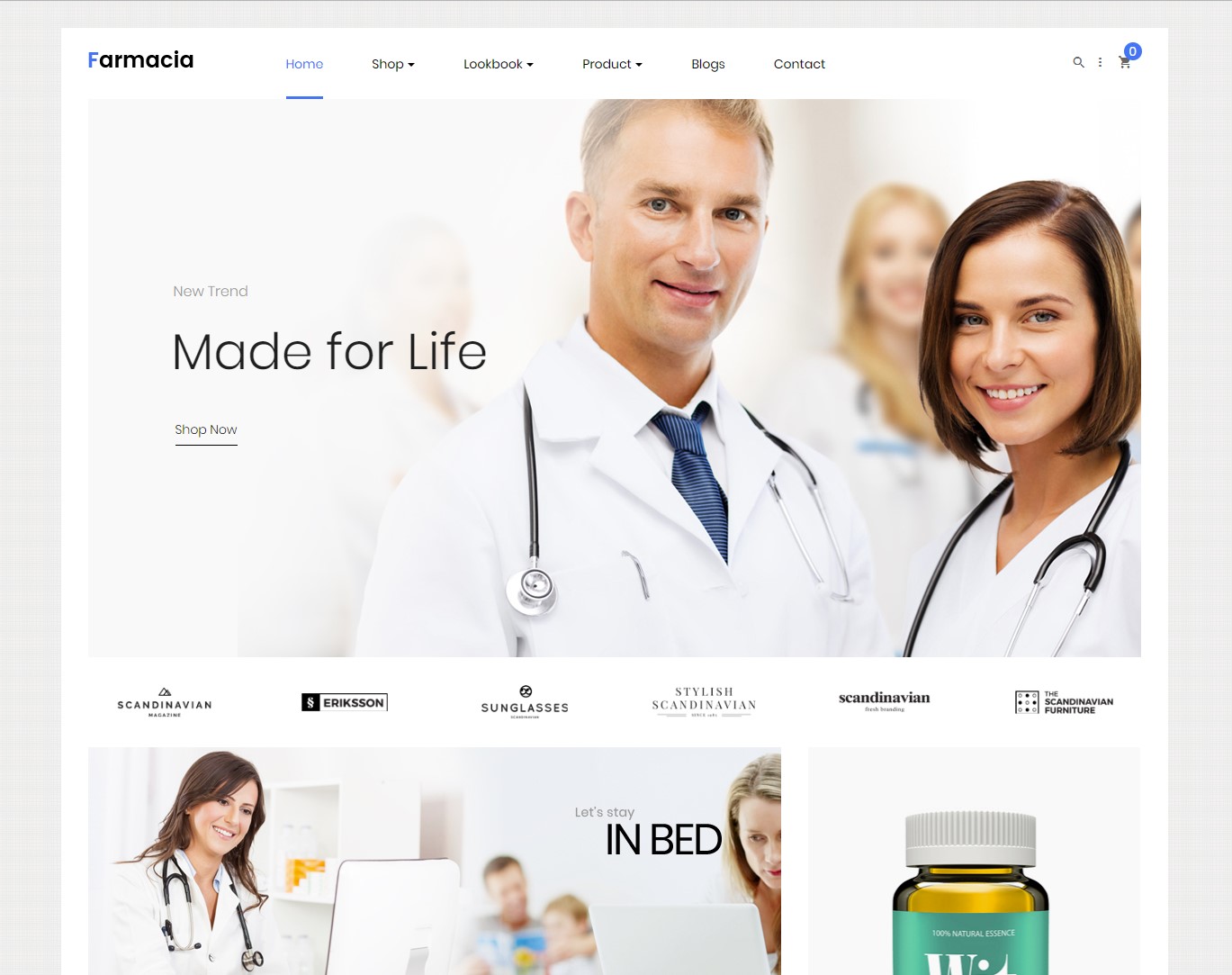 leo farmacia healthcare prestashop business theme