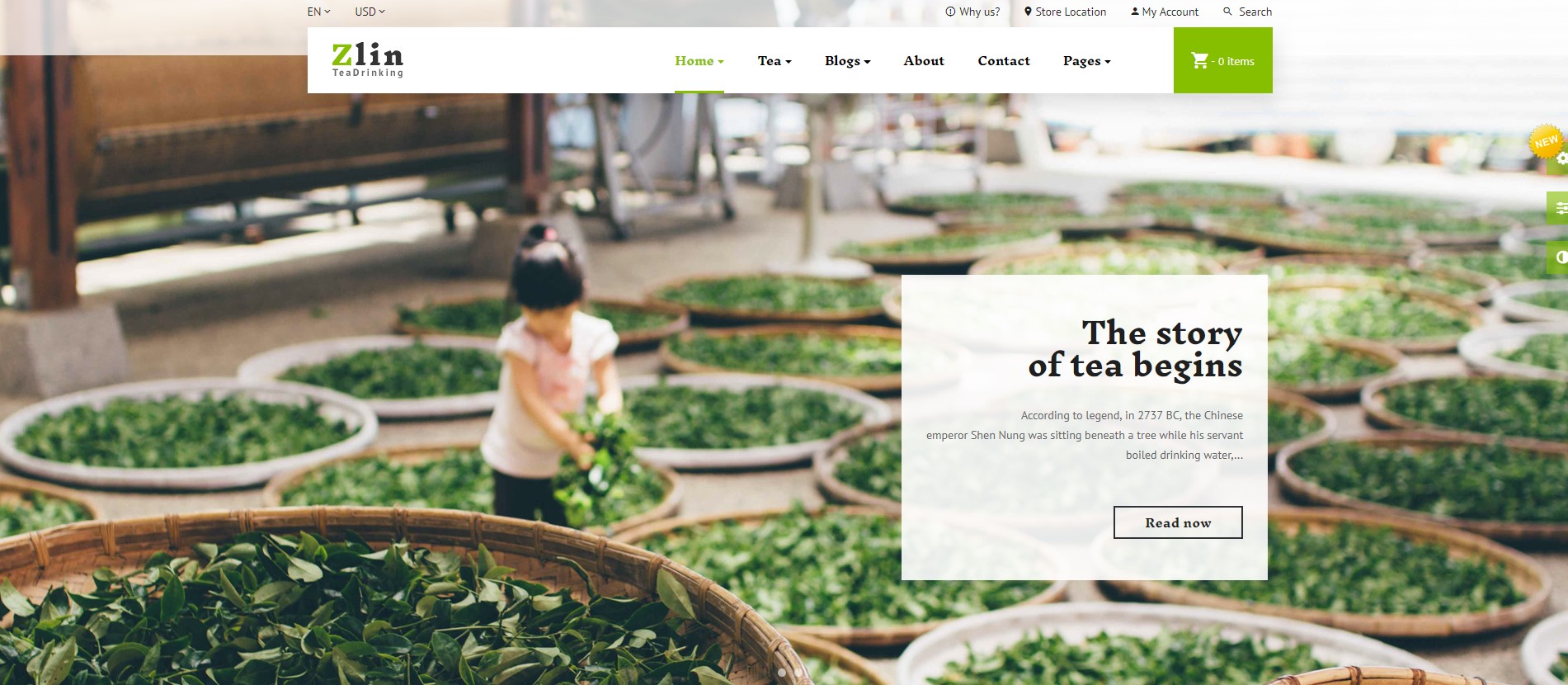 leo zlin tea drink prestashop business theme