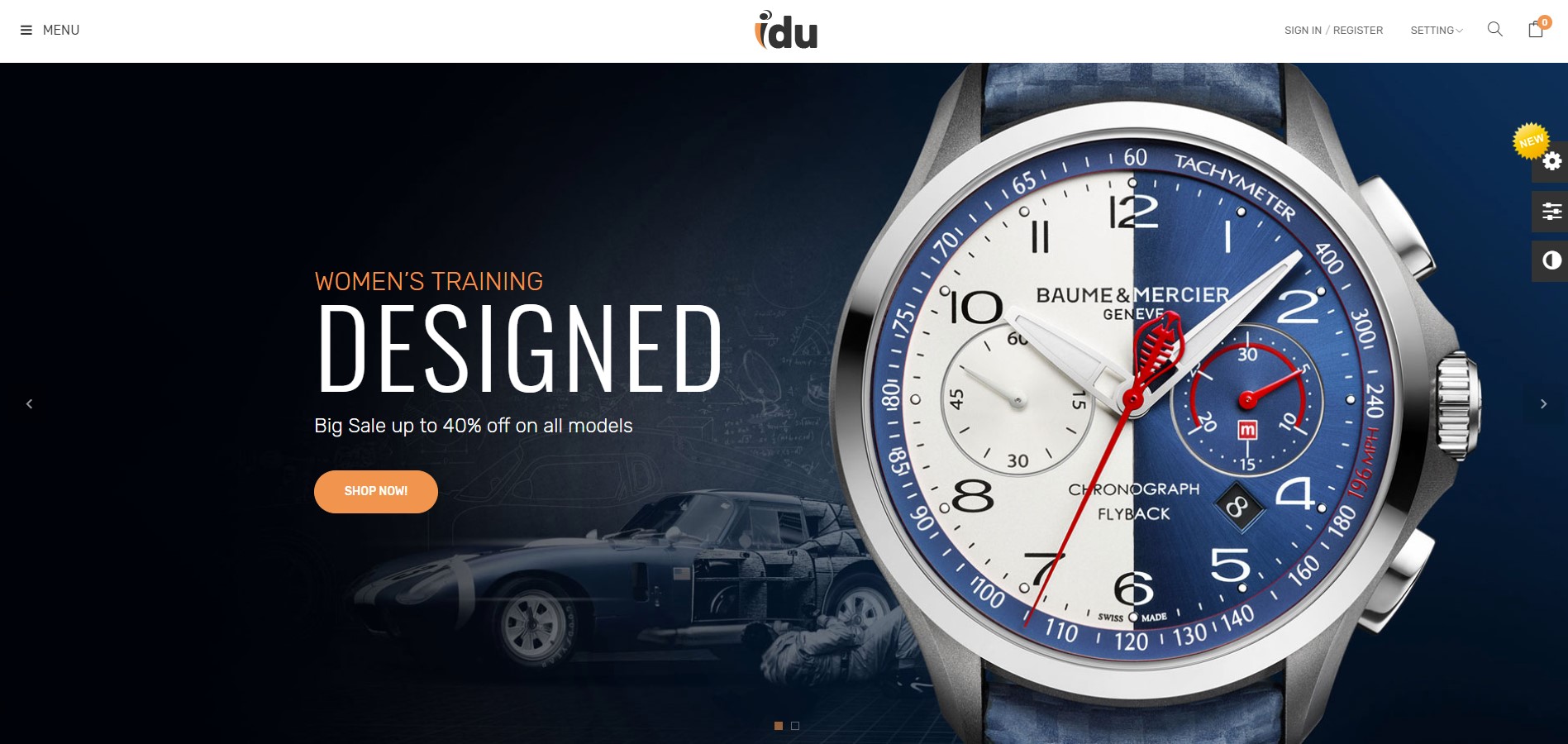 bos idu best prestashop 1.7 themes for watches