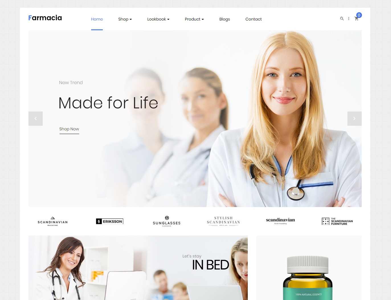 Leo Farmacia Healthcare Pharmacy PrestaShop Theme