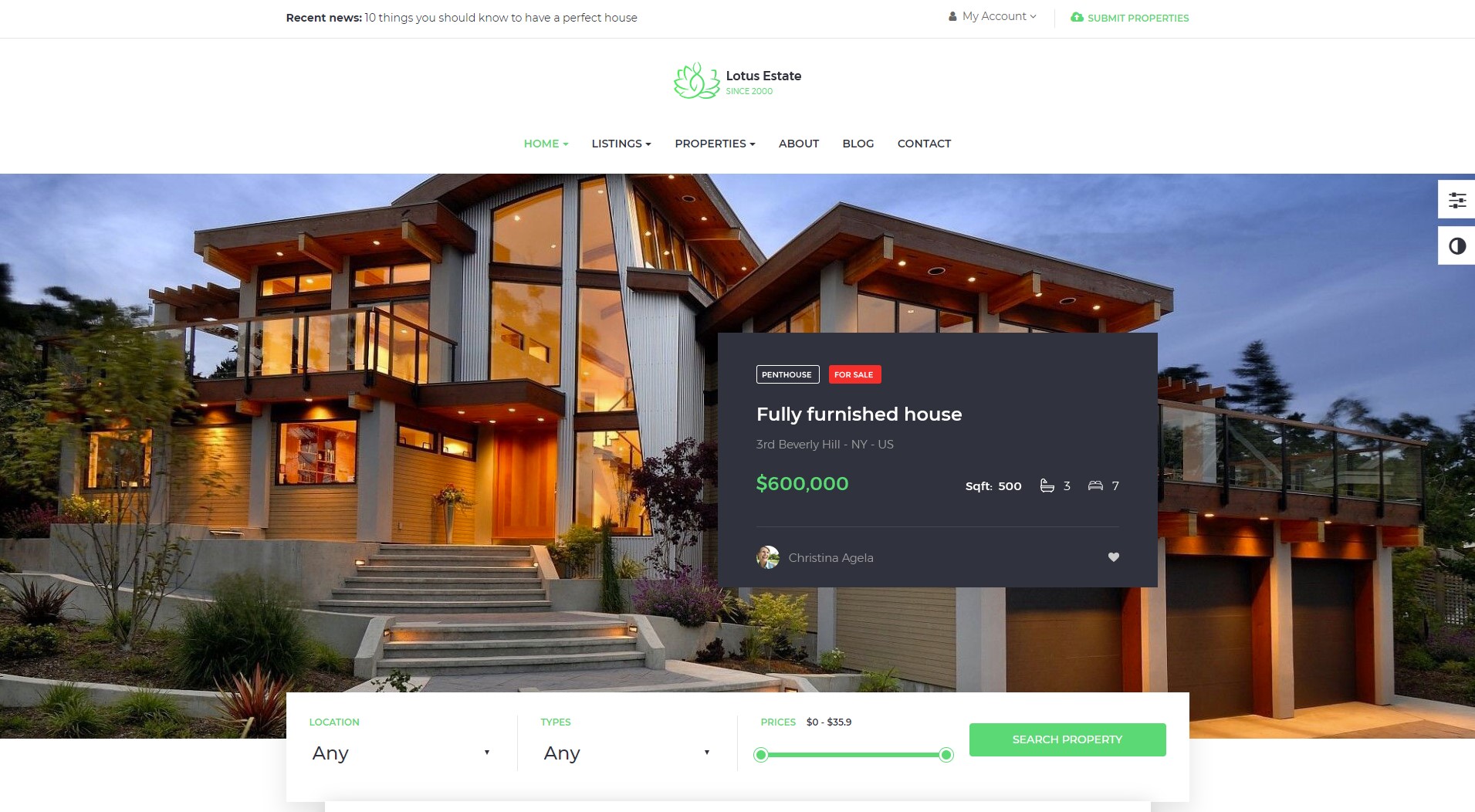 Leo Real Estate PrestaShop Theme