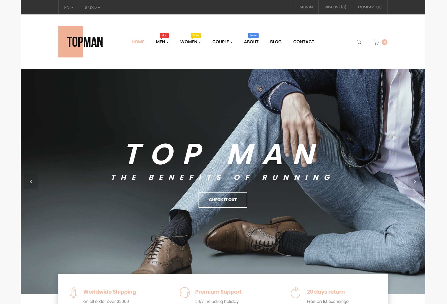 Leo Topman Fashion PrestaShop Theme