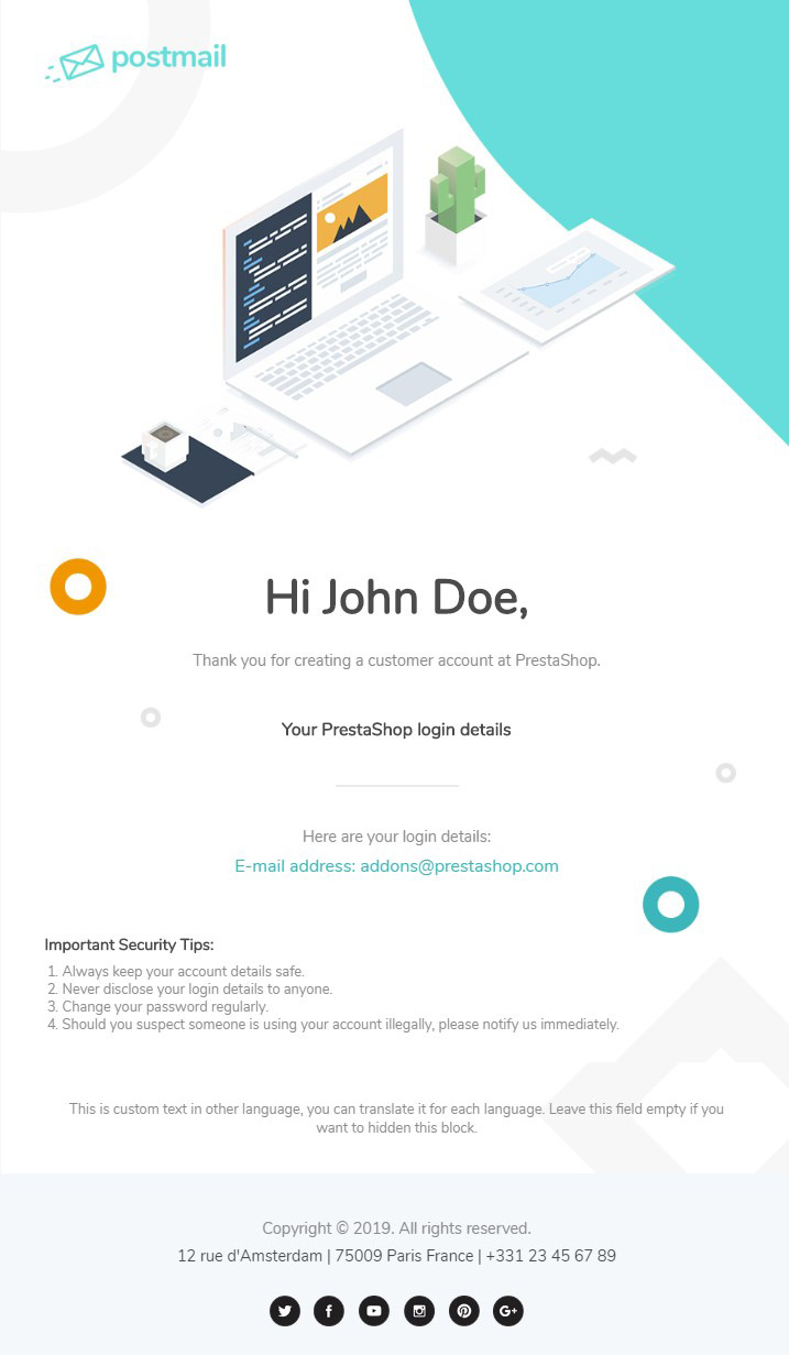 leotheme-prestashop-email-template