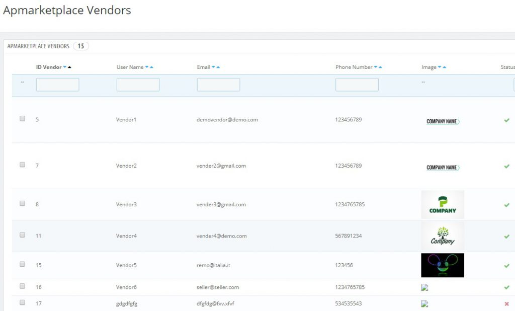 Ap Marketplace: Create Vendor Account PrestaShop Marketplace